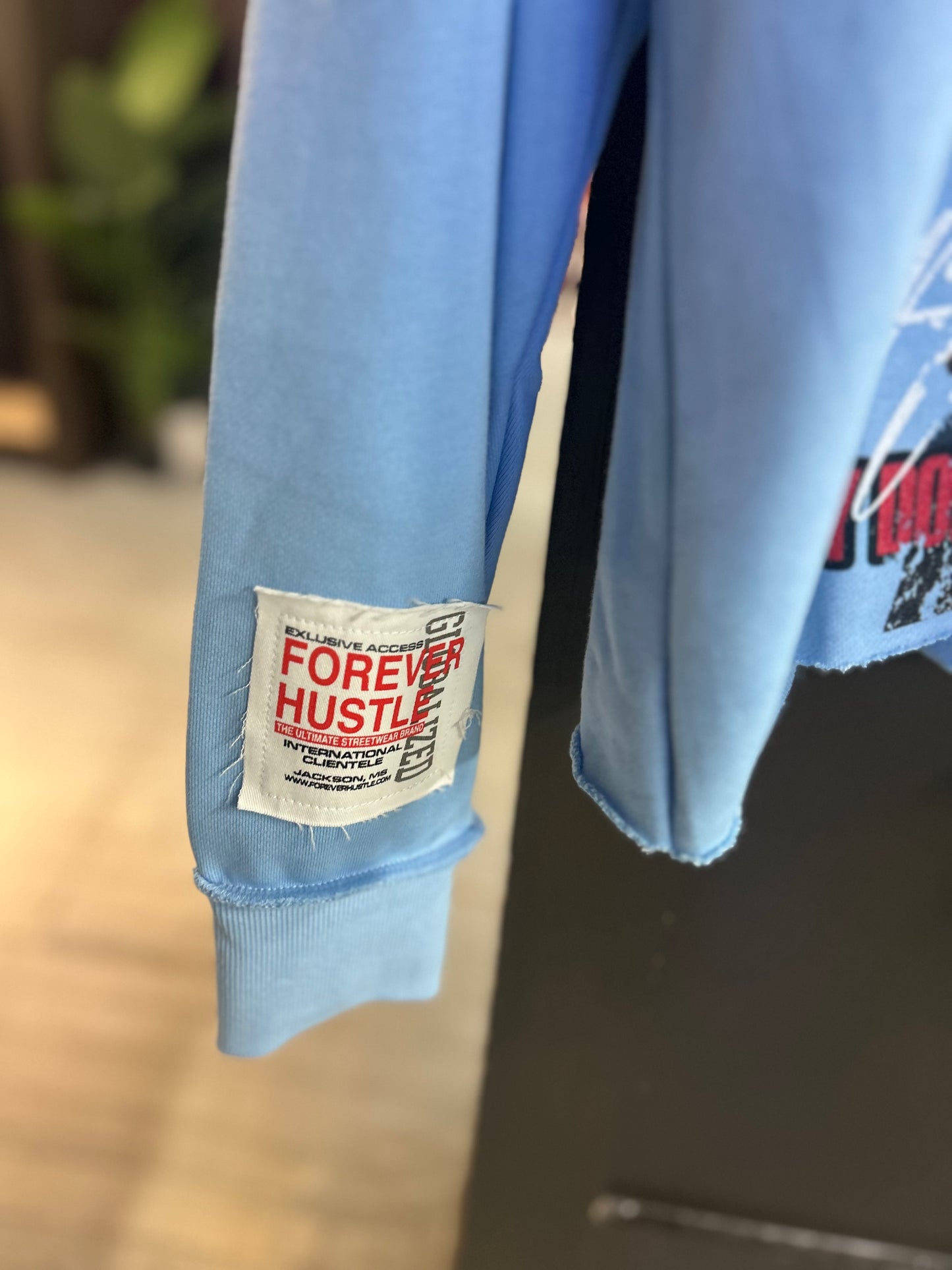 Baby Blue “Money Grip” Hoodie