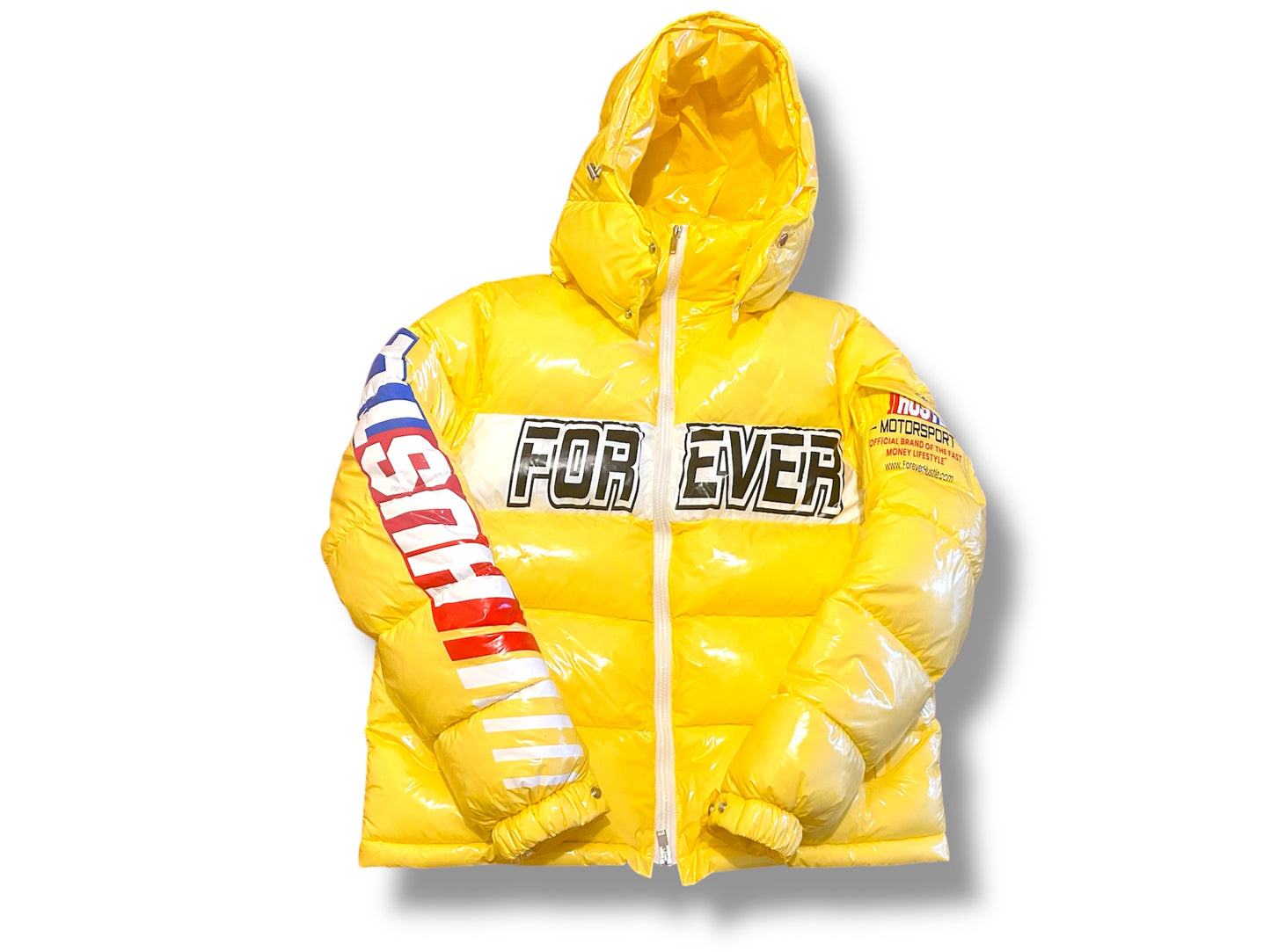 Yellow Puffer Jacket