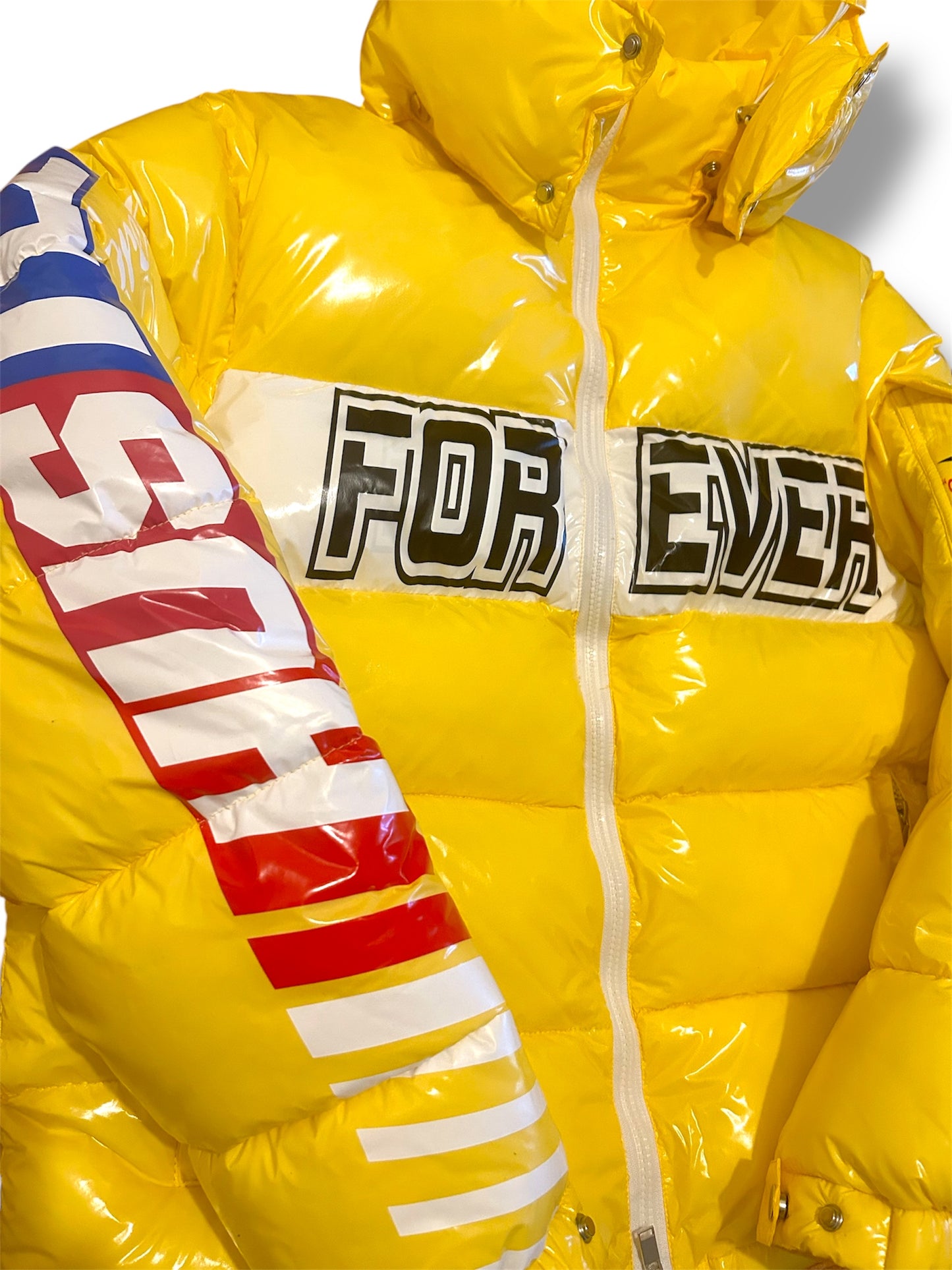 Yellow Puffer Jacket